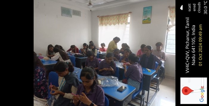 AJK College of Arts and Science Organizes Crochet Knitting Workshop8